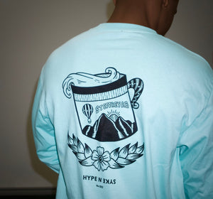 Coffee Wave Mint Longsleeve