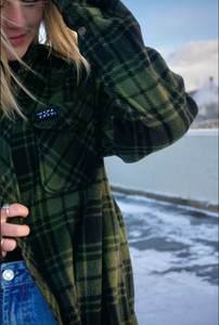 Escale Plaid Fleece